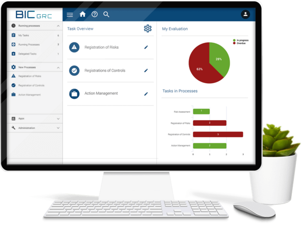 BIC GRC Tool GRC Tool Screenshot
