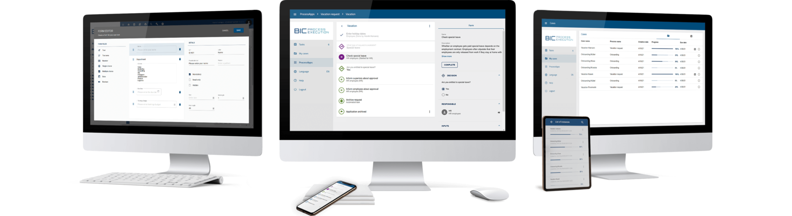 BIC Process Execution Screenshots von BIC Process Execution
